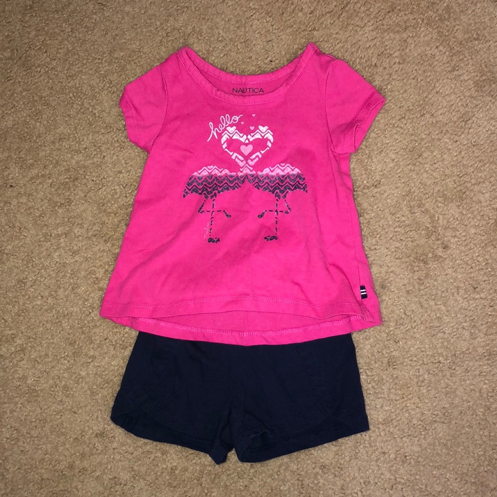 BABY GIRL 12M NAUTICA SET